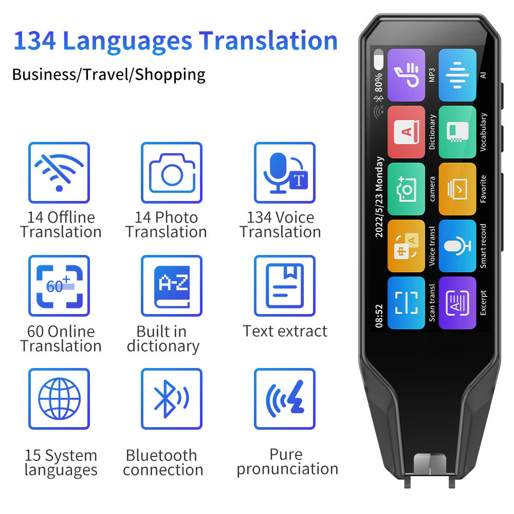 

Multi-functional translation pen primary school point reang pen scanning pen middle school English intelligent general use