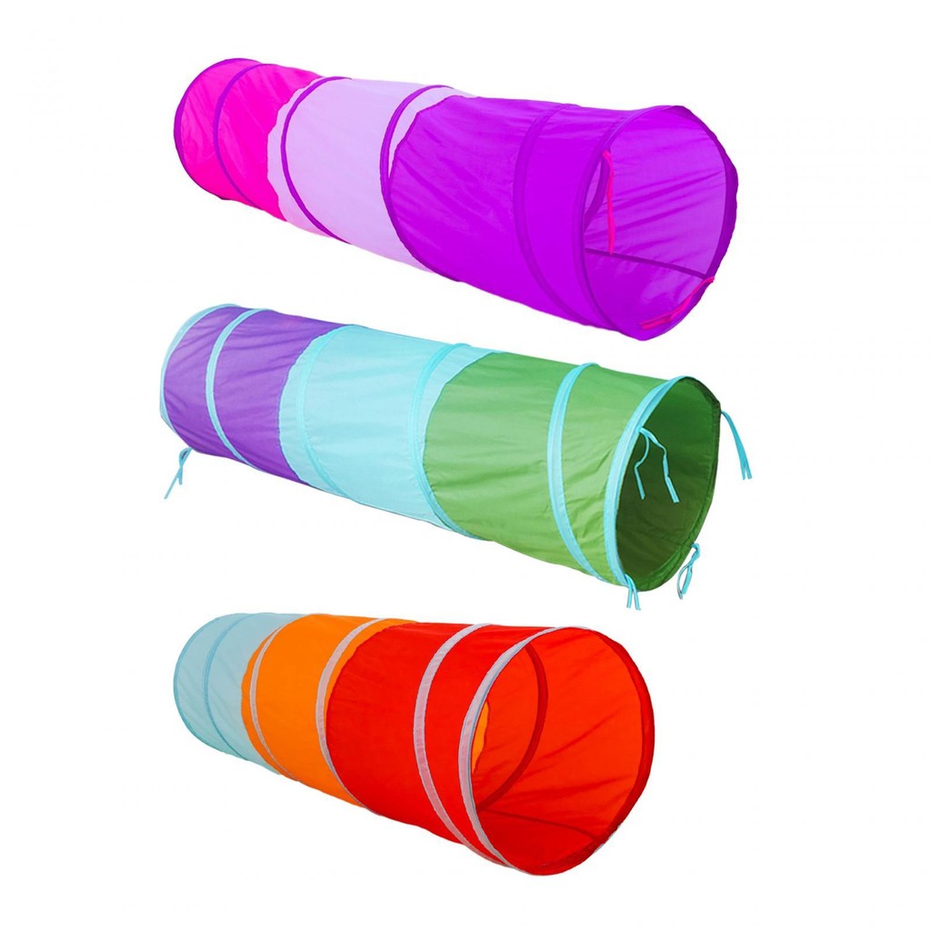 Kids Tunnel Play Tent Infants Crawl through Tunnel Playhouse for Ages 2+ Years