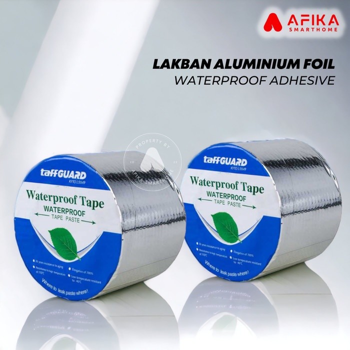 

Lakban Tambal Seng Genteng Atap Bocor Aluminum Foill Waterproof Adhesive Tambal Bocor Anti Robek Anti Api Anti Air Merekat Kuat