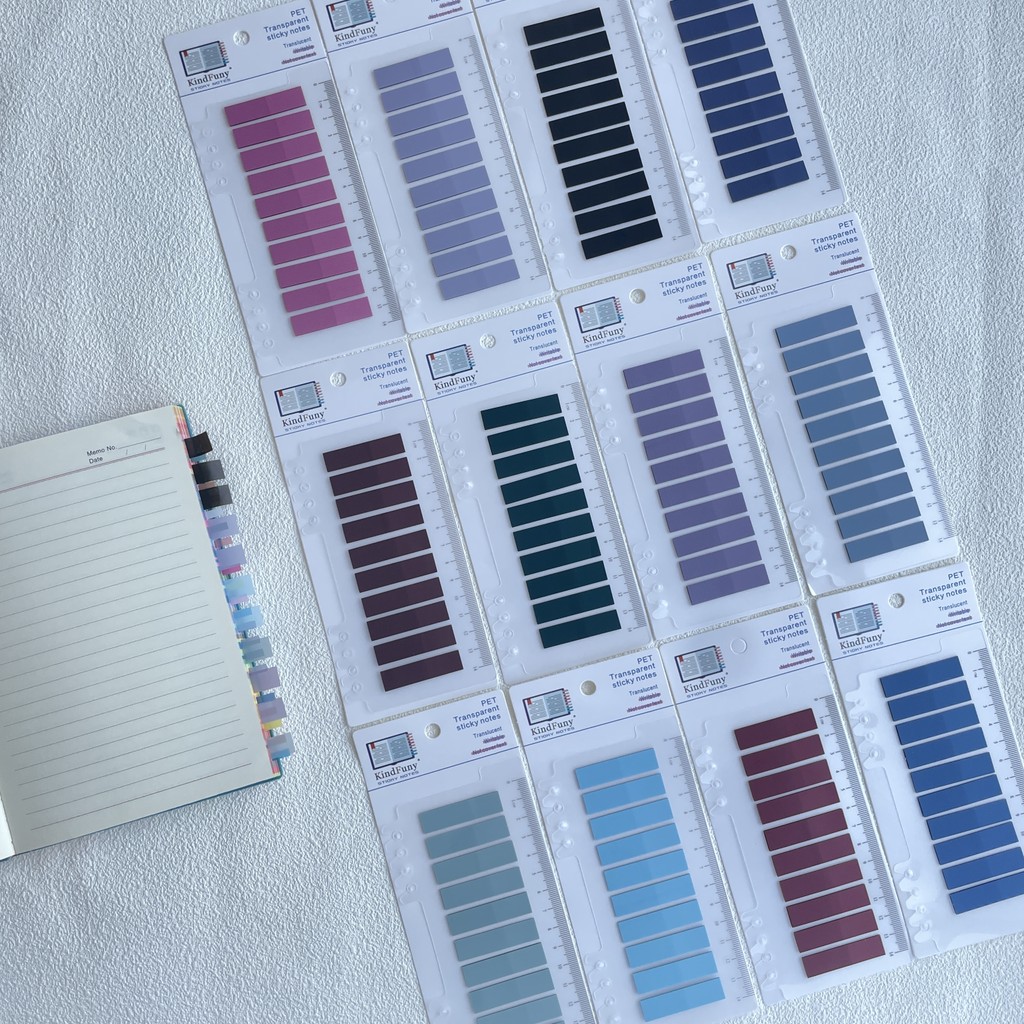 

200 Sheets Sticky Note Transparent Sticky Note Index Tabs Arrow Flags for Page Marker Planner Stickers Office School