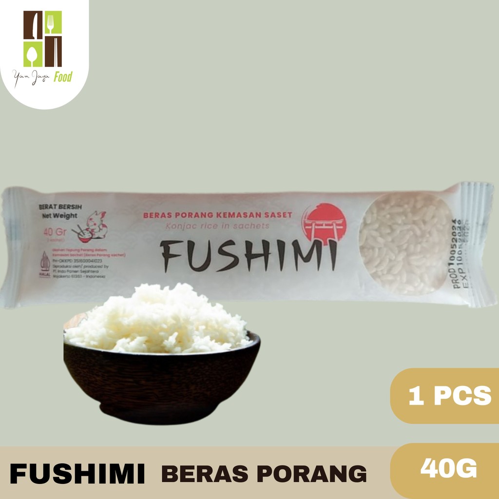 

Fushimi Beras Porang / Beras Siap Saji / Tinggal Seduh 40g 1 PCS