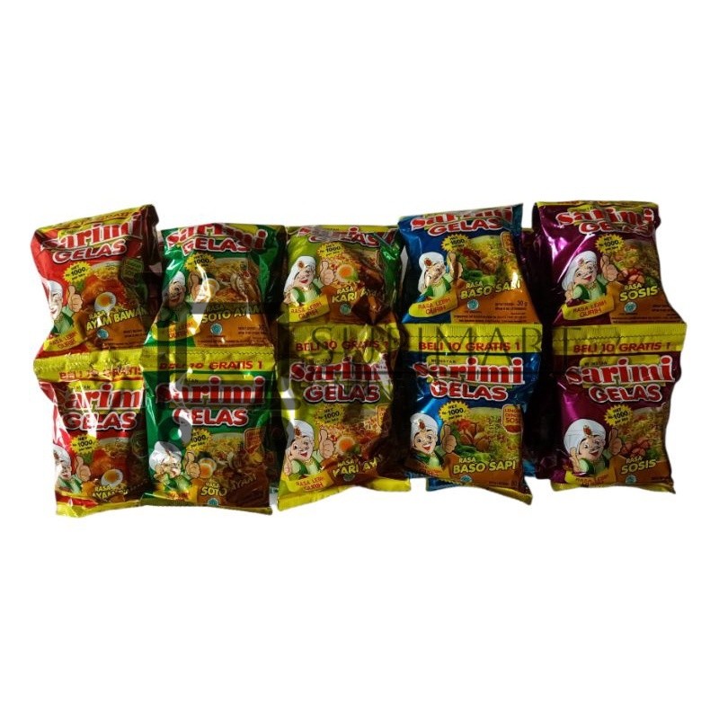 

SARIMI Gelas Renteng Isi 10pc Sachet Mie Gelas Sarimi Instant