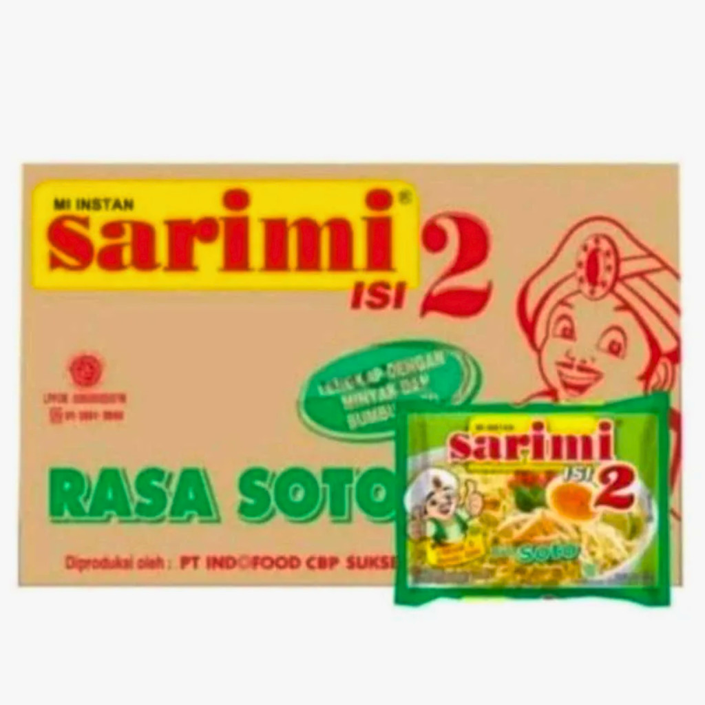 

Sarimi Isi 2 Mie Rasa Soto 1 Dus Isi 24 Pcs