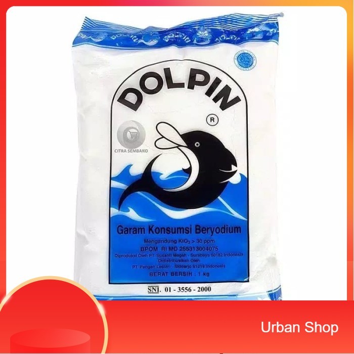 

garam dolphin 1kg x12 dus .