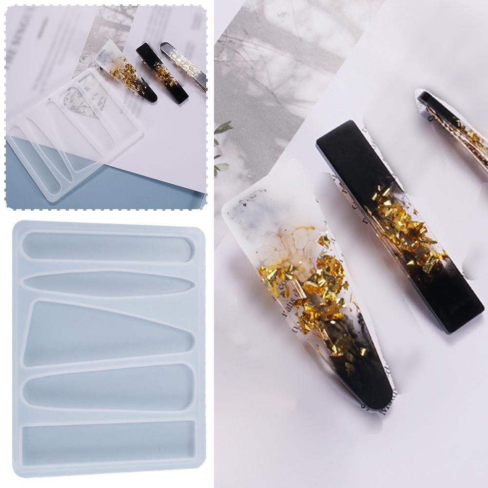 

Rectangle Shape Silicone Diy Hair Card Patch Drip Mold Cement Plaster Decor Resin Molds Casting Home Handmade Concrete Conc S5e9