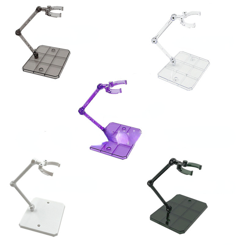 

5 Colors 1pcs Action Figure Accessories Adjustable Fit Gunpla Stand Anime Figure Stand Base Robot Doll Display Base