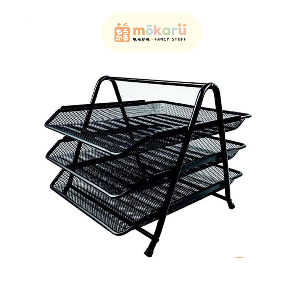 

Joyko Document Tray DT-25 Document Tray / Rak Wadah Dokumen Surat 3 Tier Tingkat Murah