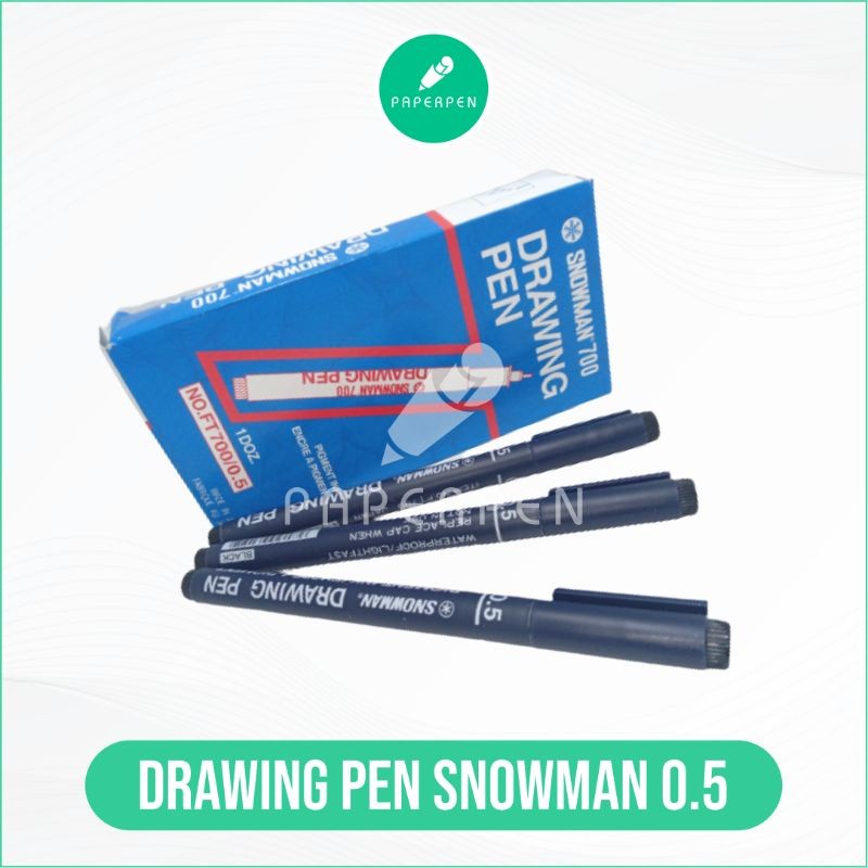 

[MS] DRAWING PEN SNOWMAN 0.5/BULPOIN SNOWMAN
