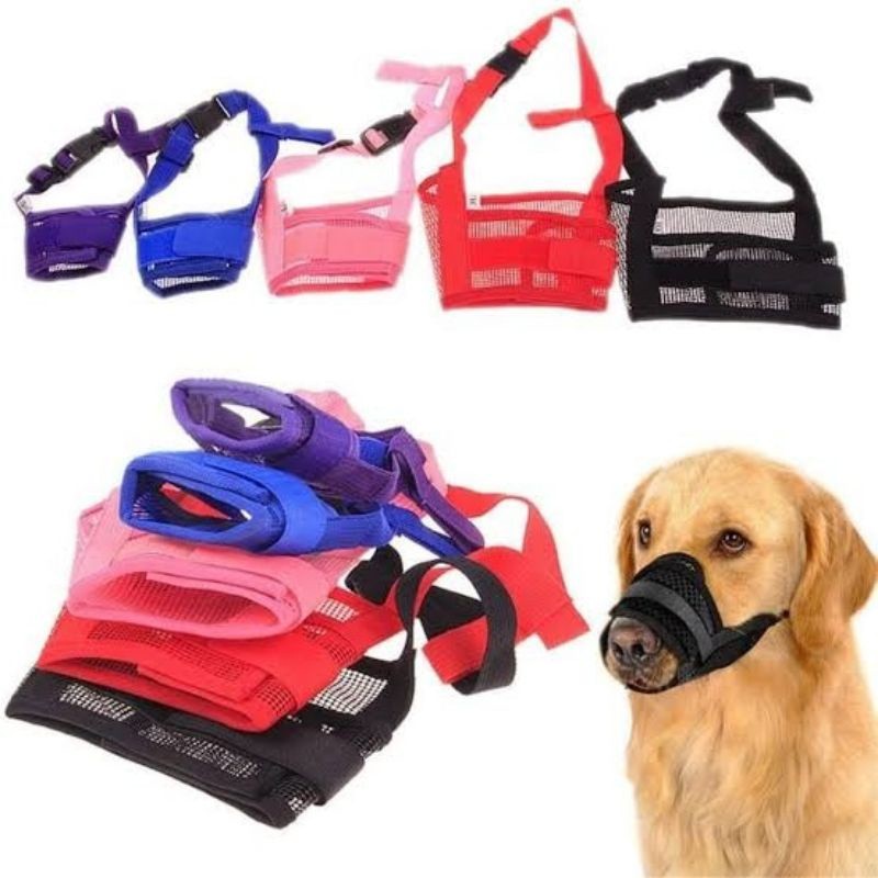 Dog Muzzle / Nylon Muzzle For Dogs/ Brangus Anjing