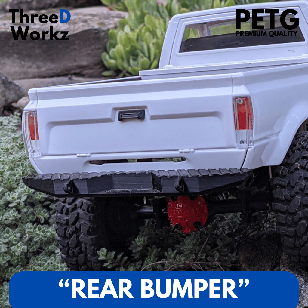 REAR BUMPER/BUMPER BELAKANG WPL C24 RC CAR OFFROAD 1:16