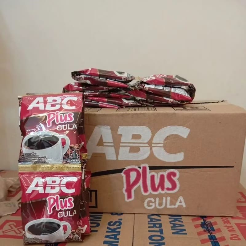 

KOPI ABC plus gula 1 renteng isi 10 sachet ( 10 sachet x 18gr )