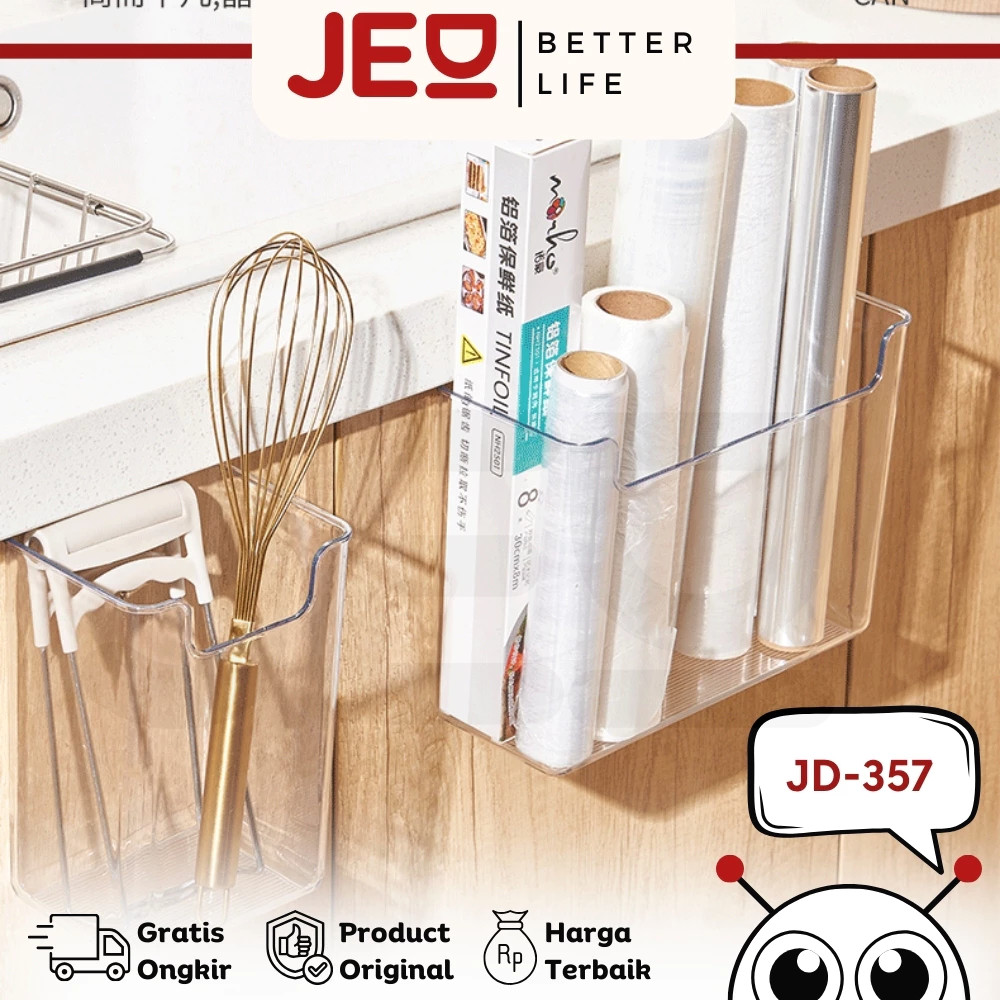 JEDI Head tier Holder Perfume Makeup Rak Organizer Gantung Tempel Serbaguna Kotak Penyimpanan Tempel