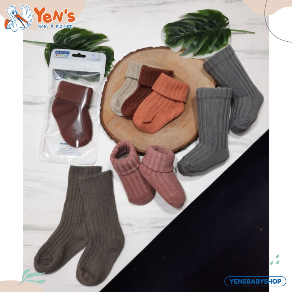 George Baby Kaos Kaki Rib TOT / Kaos Kaki bayi Unisex