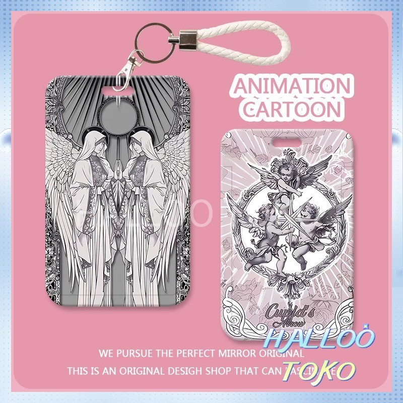 

【Diskon Lebaran】ID CARD HOLDER MOTIF KAWAII TEMPAT KARTU PHOTOCARD PHOTO CARD Pelindung + Tali,Anak Dewa Cinta Klasik Yang Berwujud Malaikat
