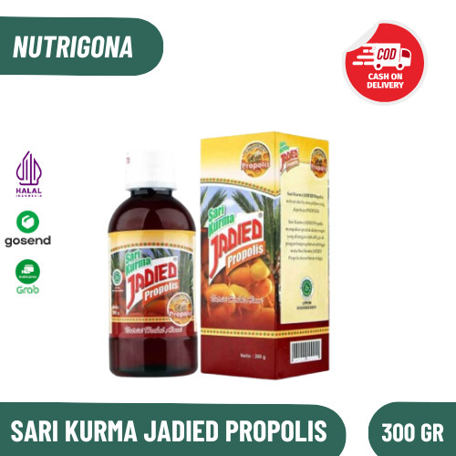 

Sari Kurma Jadied Propolis - Menjaga Daya Tahan Tubuh - 300 Gram
