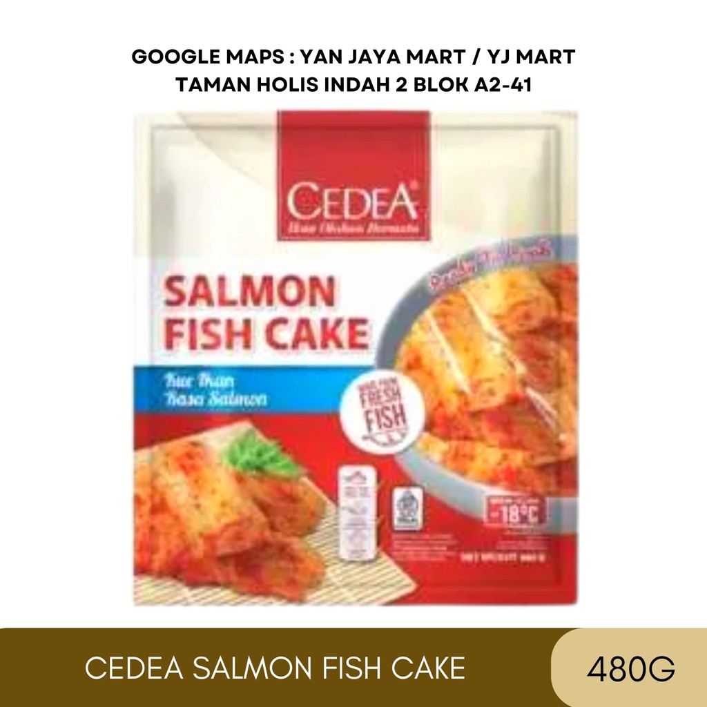 

Cedea Salmon Fish Cake/Kue Ikan Rasa Salmon 480g