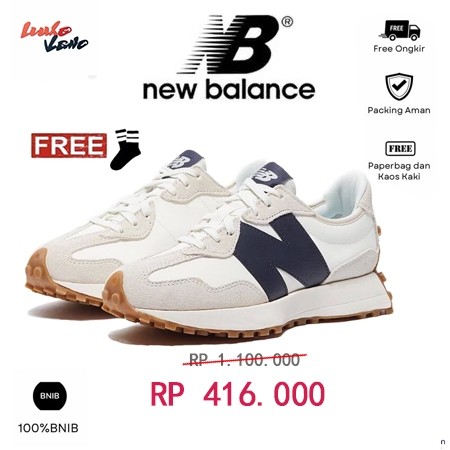 NB327 new balance 327 Sepatu Original 100% Wanita Spatu Seoatu Sneaker Harga Sepati Men And Women Pr