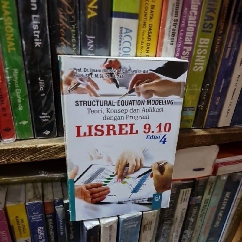 Structural equation modeling teori konsep dan aplikasi dengan program LISREL 9.10 edisi 4 by Prof Dr