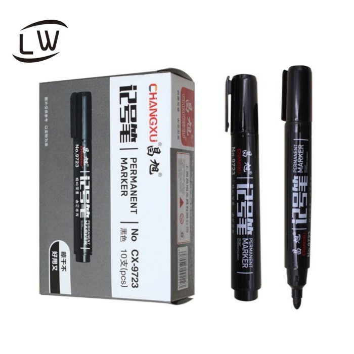 PERMANENT MARKER/ SPIDOL PERMANEN / SPIDOL WARNA HITAM