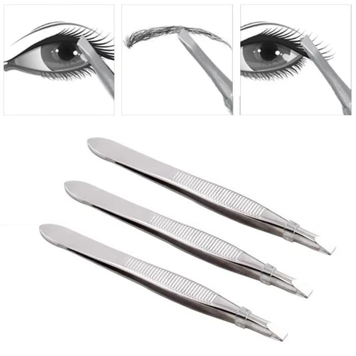 Promo Pinset / Pinset uban / Pinset cabut bulu Stainless