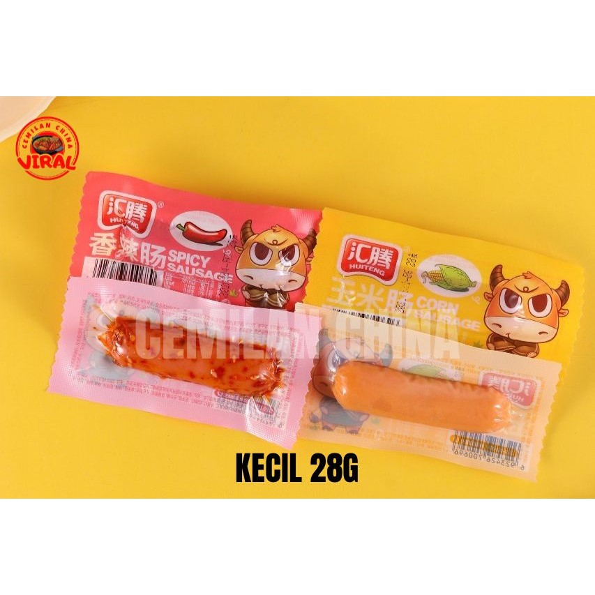 

[HALAL] Sosis hotdog/sosis jagung/sosis spicy/cemilan instant/28g
