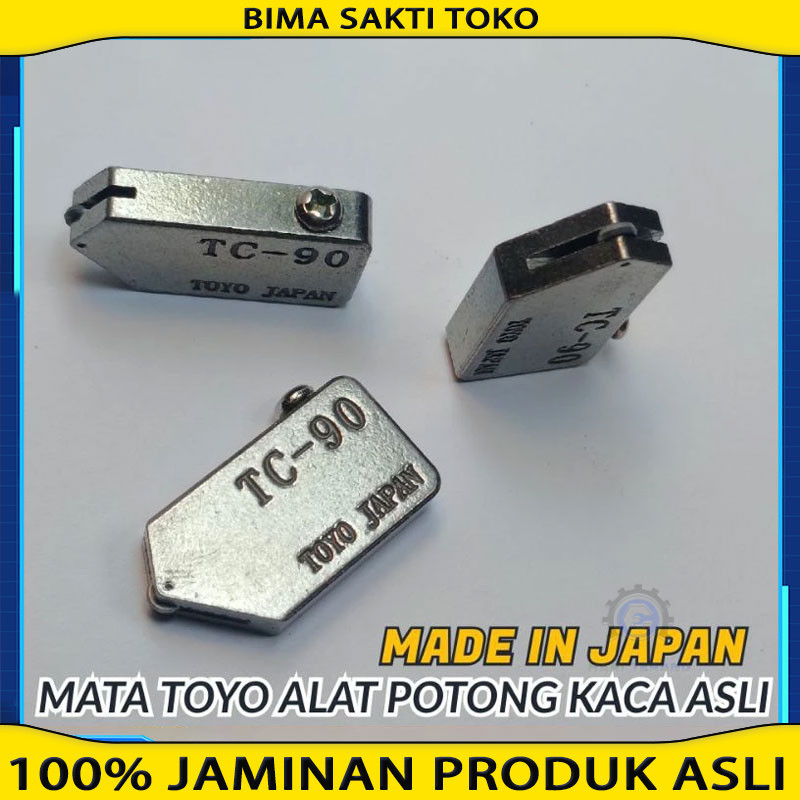 

Alat pemotong kaca toyo Tc 90 Mata pisau potong kaca alat potong kaca original mata pisau kaca asli made in japan/Mata potong kaca Toyo Tc 90 Alat pemotong kaca pisau potong kaca alat potong kaca keramik