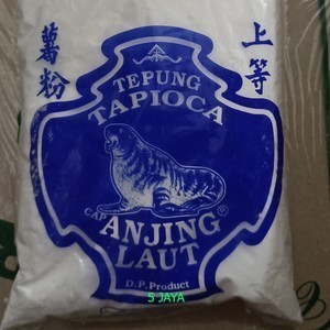 

tepung tapioka cap anjing laut 500 gr