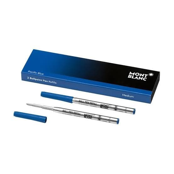 

[[PROMO]] Refill Ballpoint Montblanc Medium (M) Blue