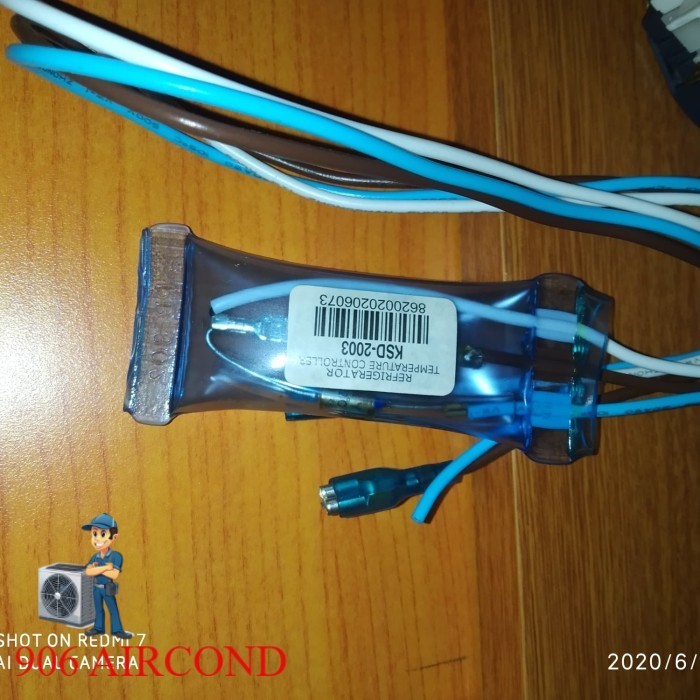 Sparepart defrost, fius bimetal kulkas 2 pintu samsung