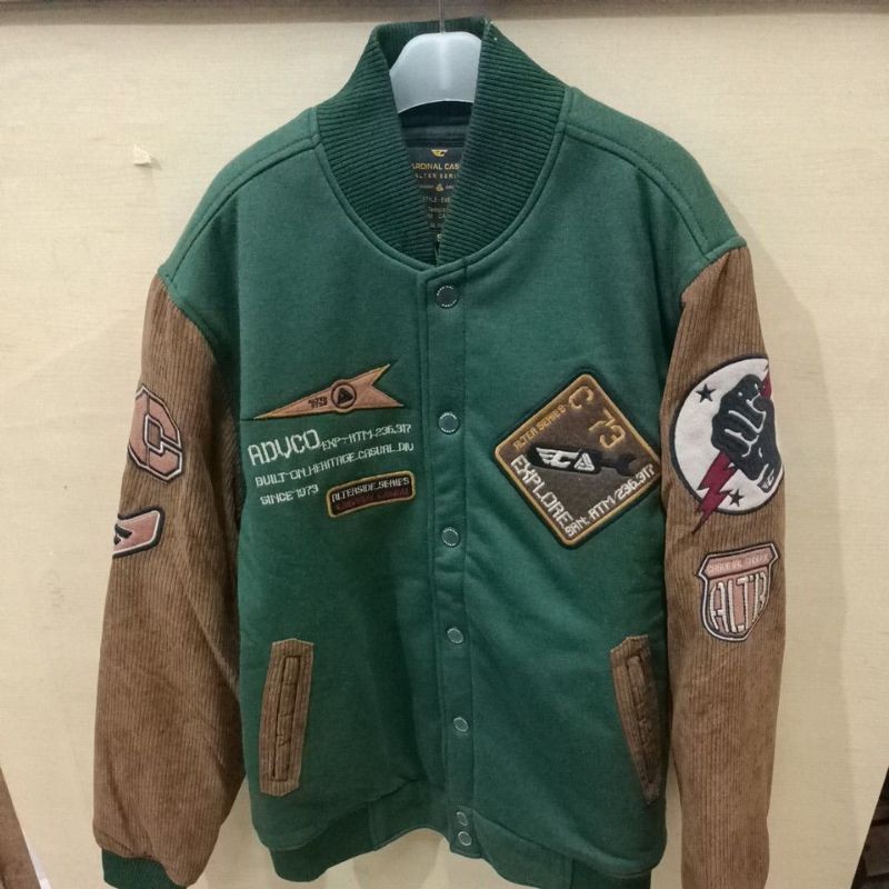 Promo Jaket Alter cardinal original/Jaket bomber cardinal/Jaket baseball cardinal