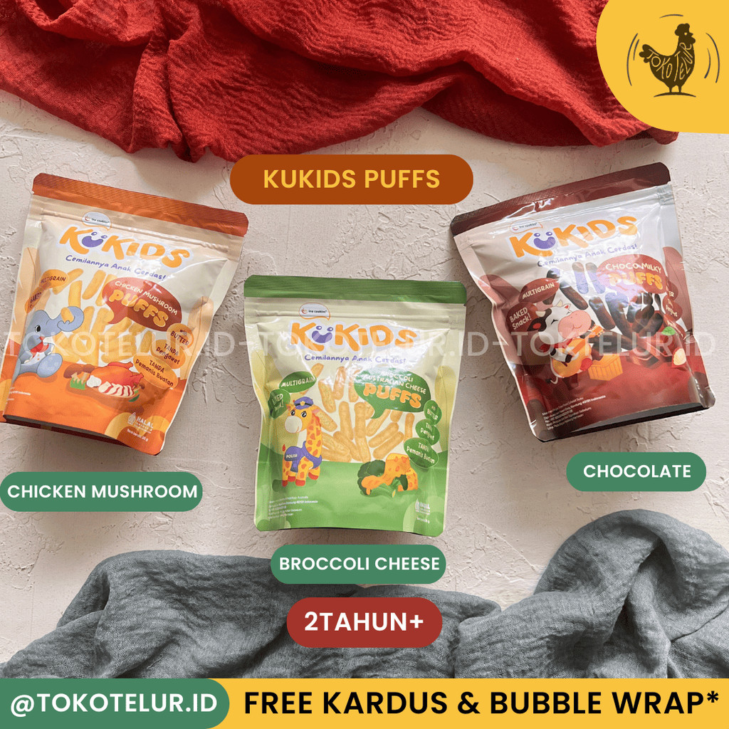 

KUKIDS - Puffs | Cemilan Snack Sehat Anak