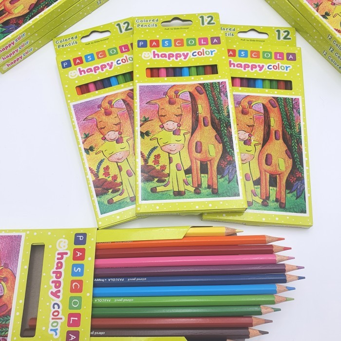 

Colour pencil/pencil warna pascola isi 12pcs