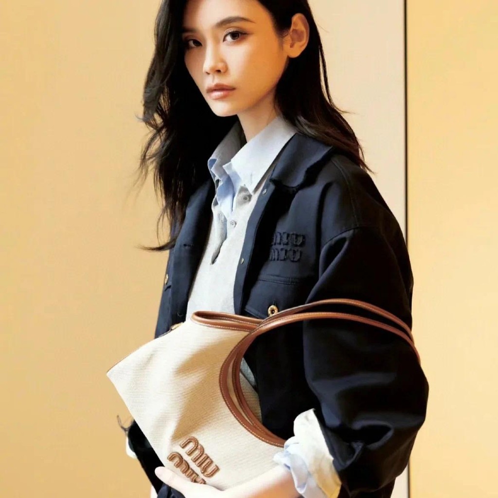 High Quality Miumfringe Double Pocket Embroidery Jacket LapelJacket Chen HaoYu And Qi GongYi Same St