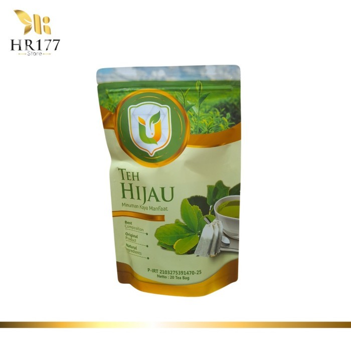 

TERLARIS Teh Hijau Herbal Green Tea Tradisional Premium Organik