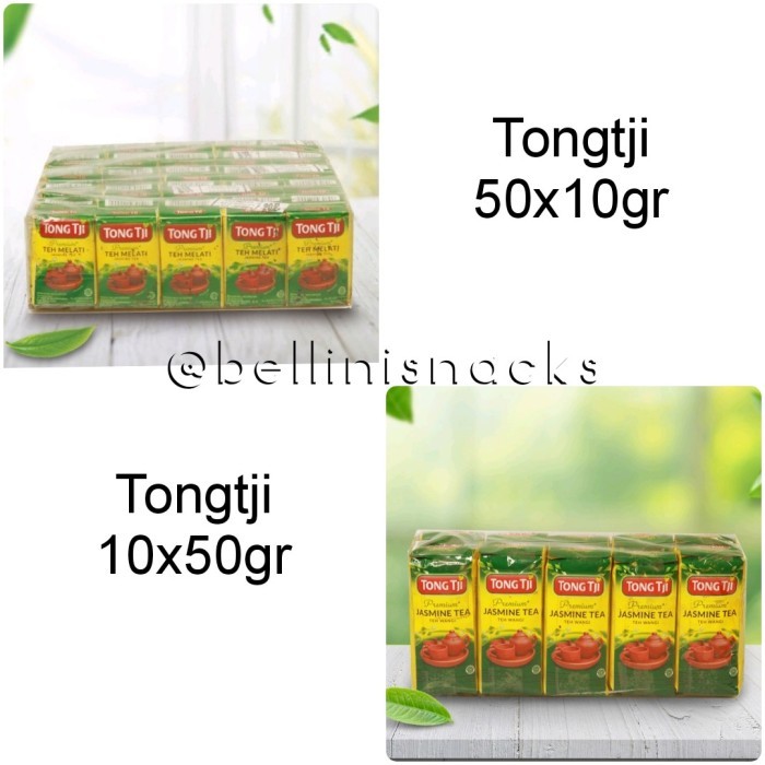 

Tong Tji 50x10gr jasmine tea teh tubruk teh seduh tongtji slop - 10x50gr