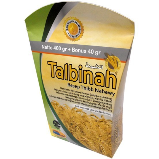 

Talbinah Resep Thibb nabawy untuk Pencernaan 400gr+40gr