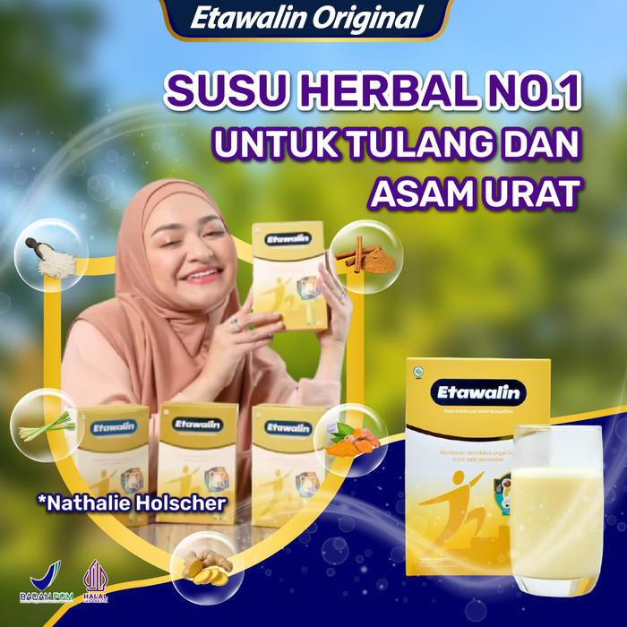 

MM Etawalin Susu Nyeri Sendi Tulang Asam Urat Original Halal Bpom Bubuk