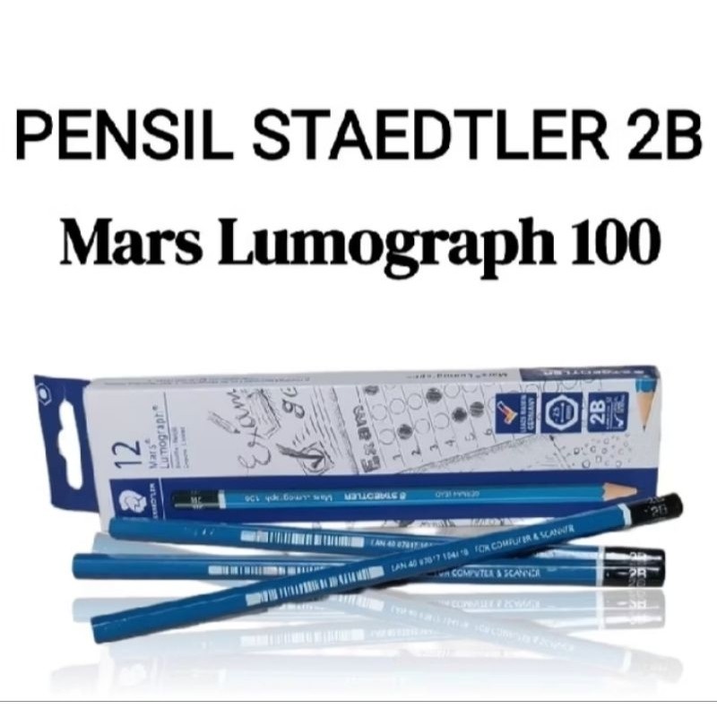 Promo Harga Grosir PENSIL STAEDTLER 2B Isi 12 pcs