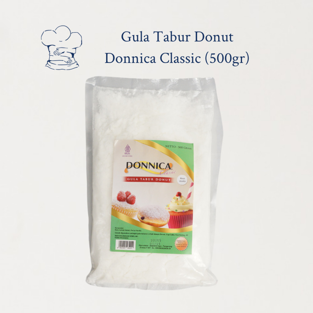 

Gula Tabur Donat Donnica (500gr)