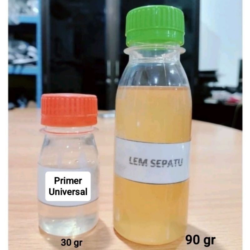 PAKET HEMAT Lem (type-Graft) dan Primer Outsole untuk Sepatu atau Sandal kualitas Premium