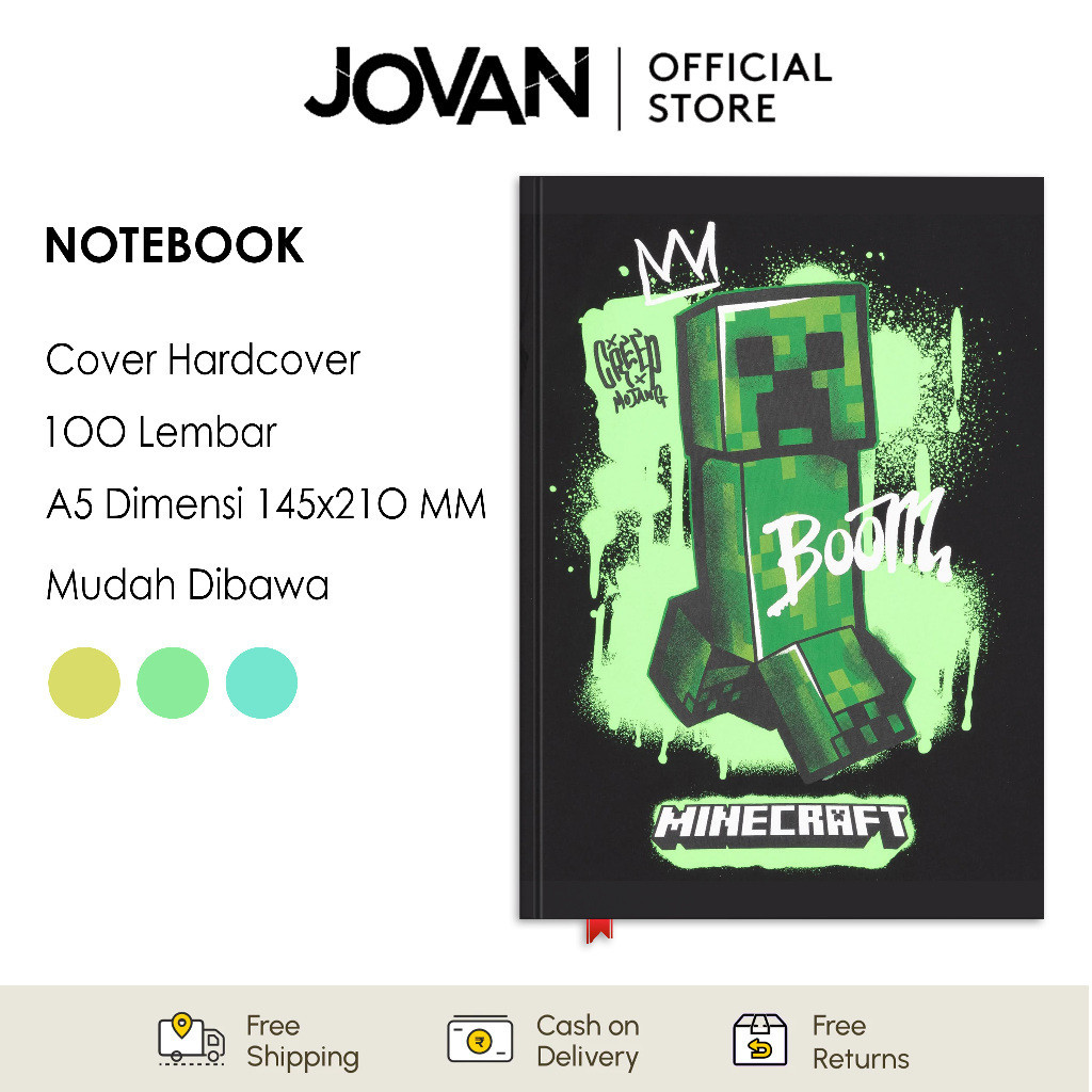 

Notebook Hardcover Custom Minecraft 4 Buku Tulis Catatan Note Agenda Planner Jurnal Diary Notebook Anime