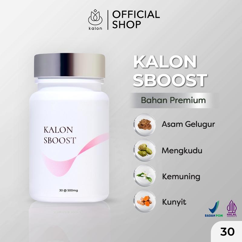 

Kalon SBOOST Premium Isi 30 - Garcinia Attroviridis Fructus & Curcuma Longa Rhizoma & Morinda Citrifolia Fructus