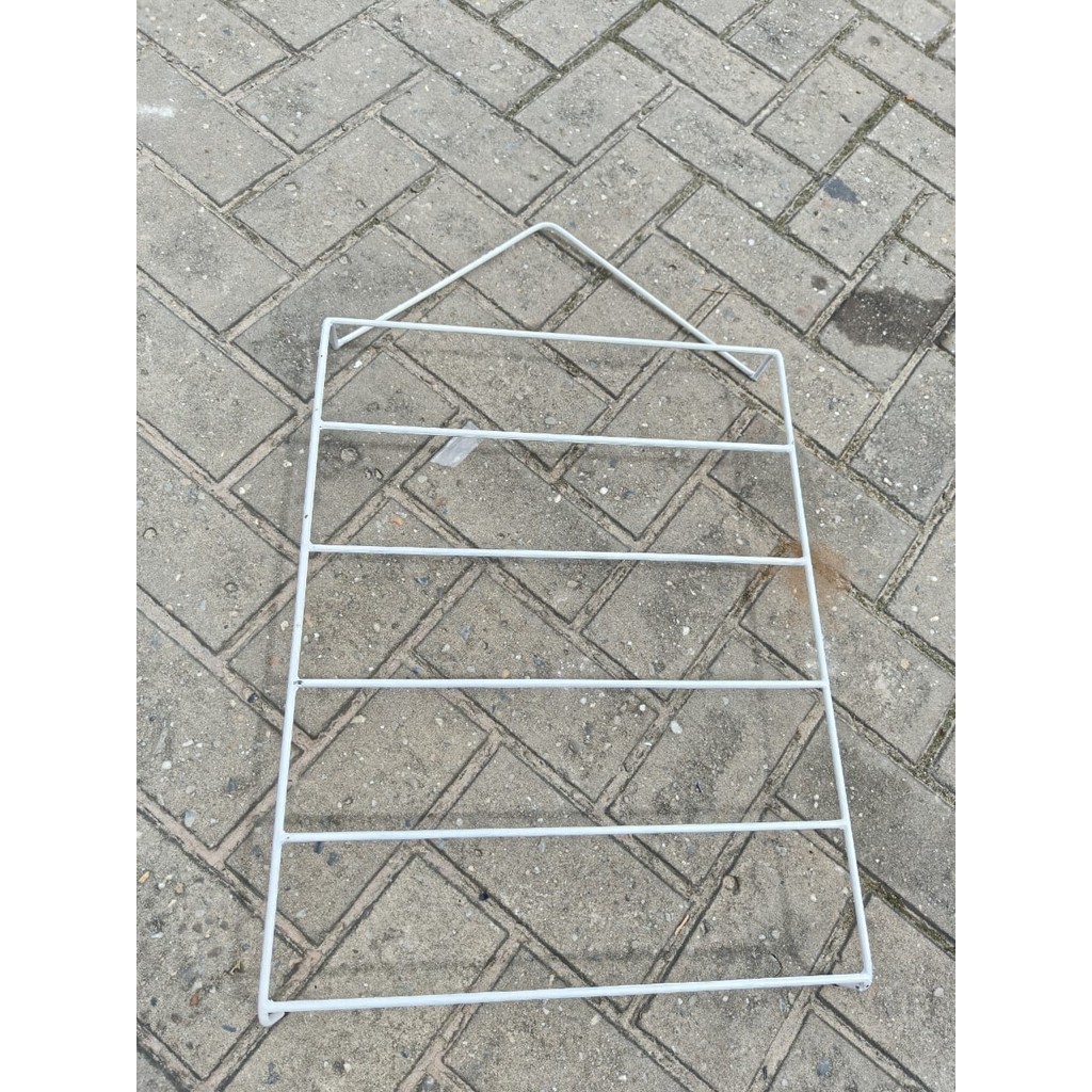 HANGER HIJAB SUSUN PREMIUM BESI TEBAL ANTI KARAT/GANTUNGAN HIJAB BESI TEBAL