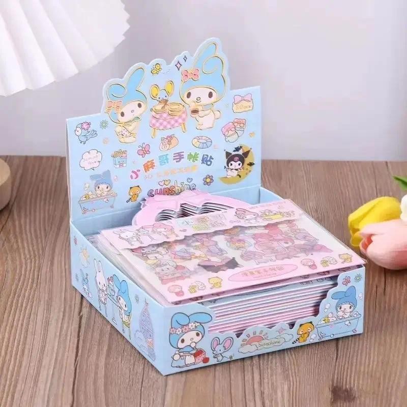 

Sanrio Cartoon Cute Hand Account Sticker Antique Sticker Student Stationery Sticker Girl Gift Prize Waterproof Sticker Wholesale