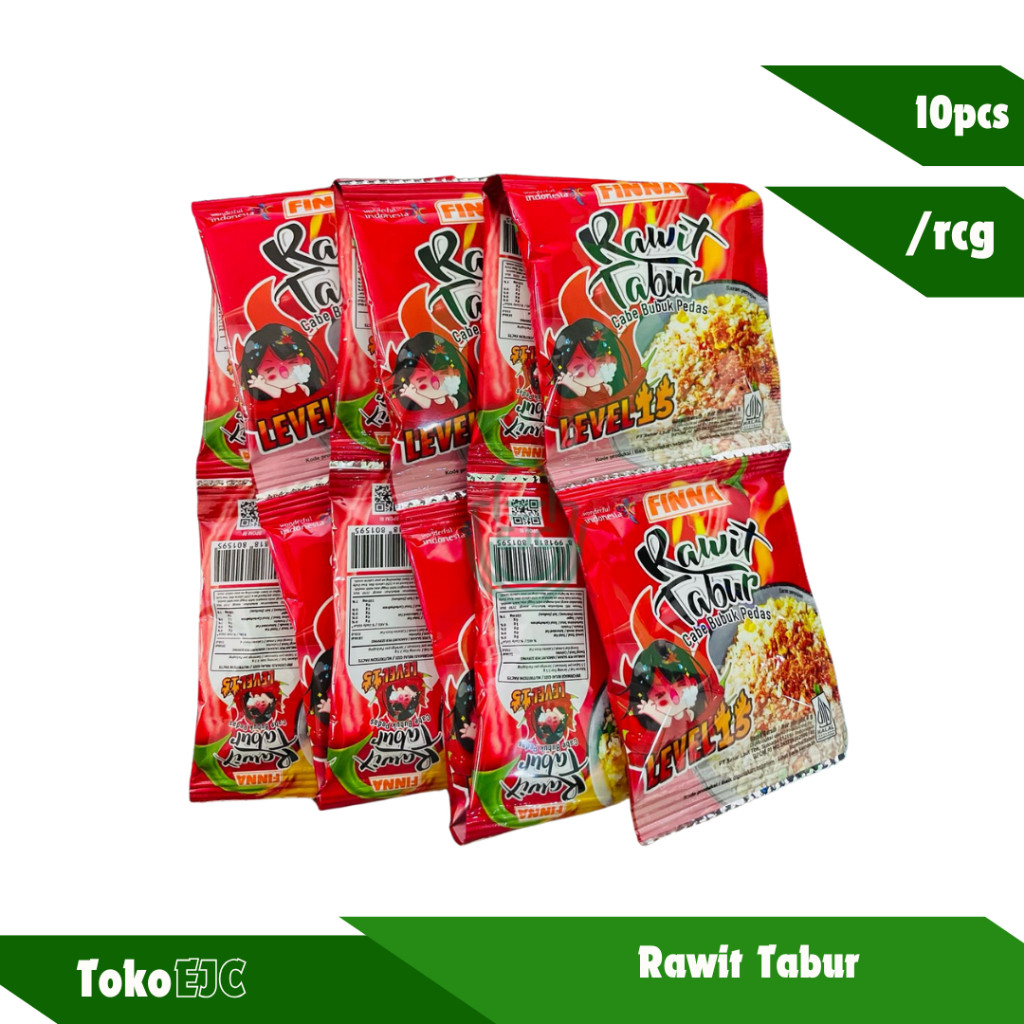 

[EJC] Finna rawit tabur level15 6gr /renceng isi 10pcs