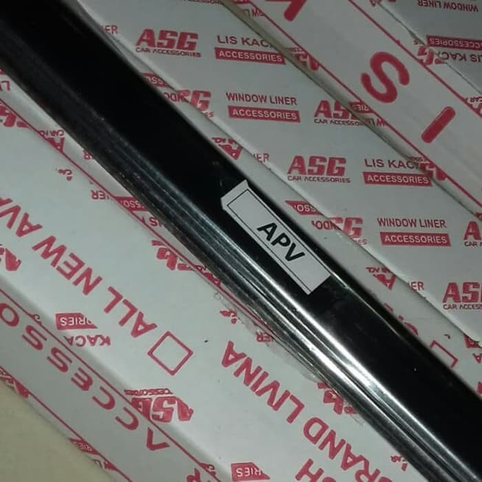 list/lis kaca pintu chrome mobil APV/APV ARENA