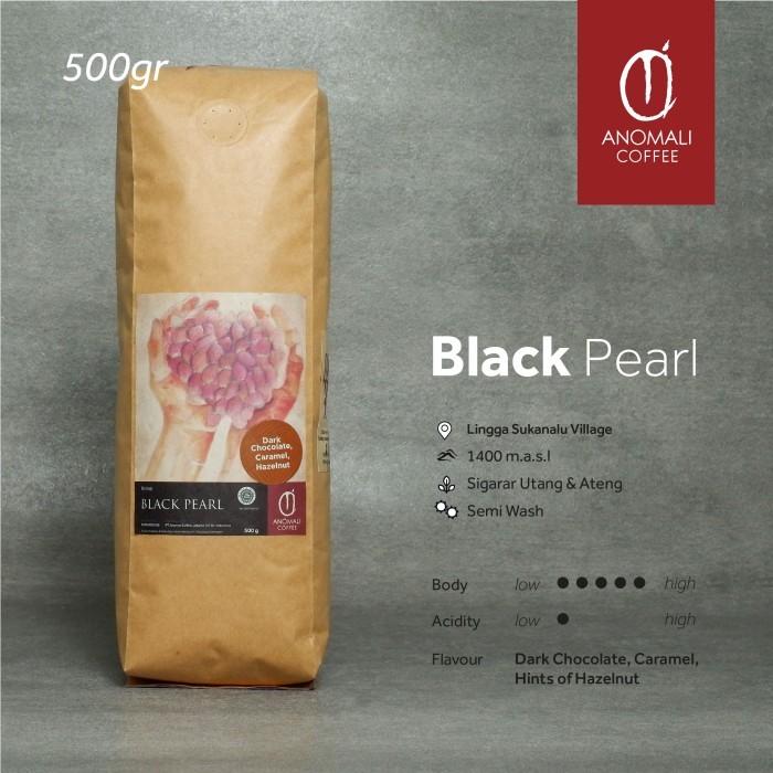 

Anomali Coffee Biji Kopi Black Pearl 500gr - Fine