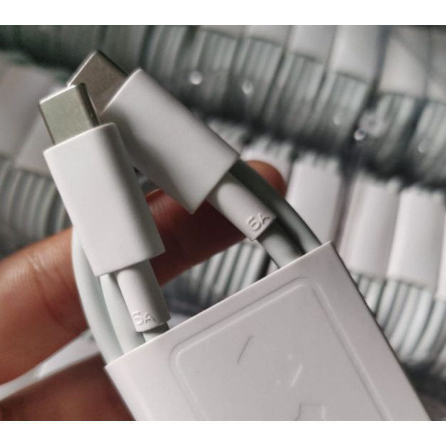 [GAB] Kabel Data VIVO IQOO 11 / Z7 5G Fastcharging 120Watt Usb C to C. Asli Bawaan HP