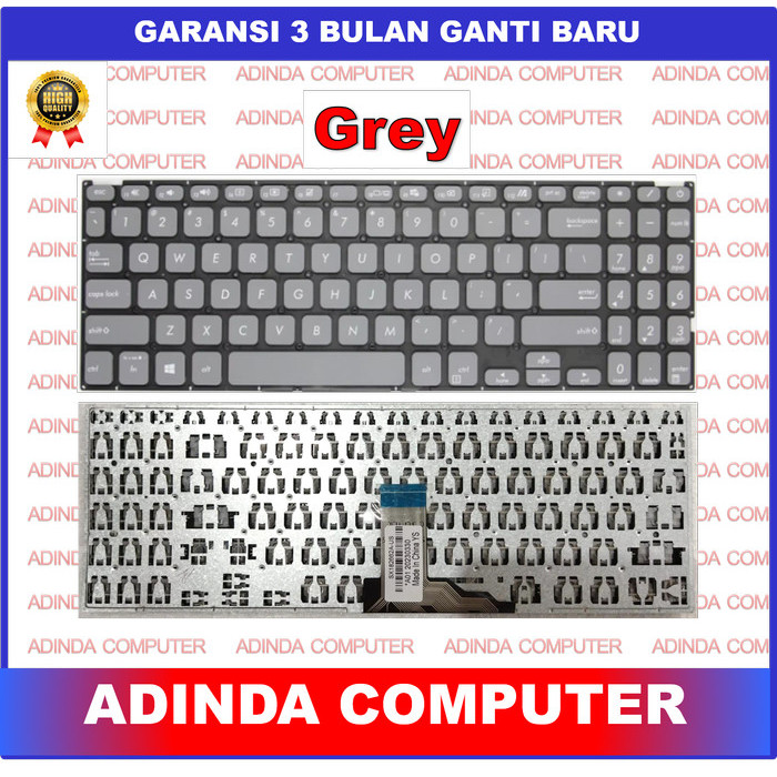 Keyboard Asus A516 X516 A516J A516JA A516JAQ Black - Grey