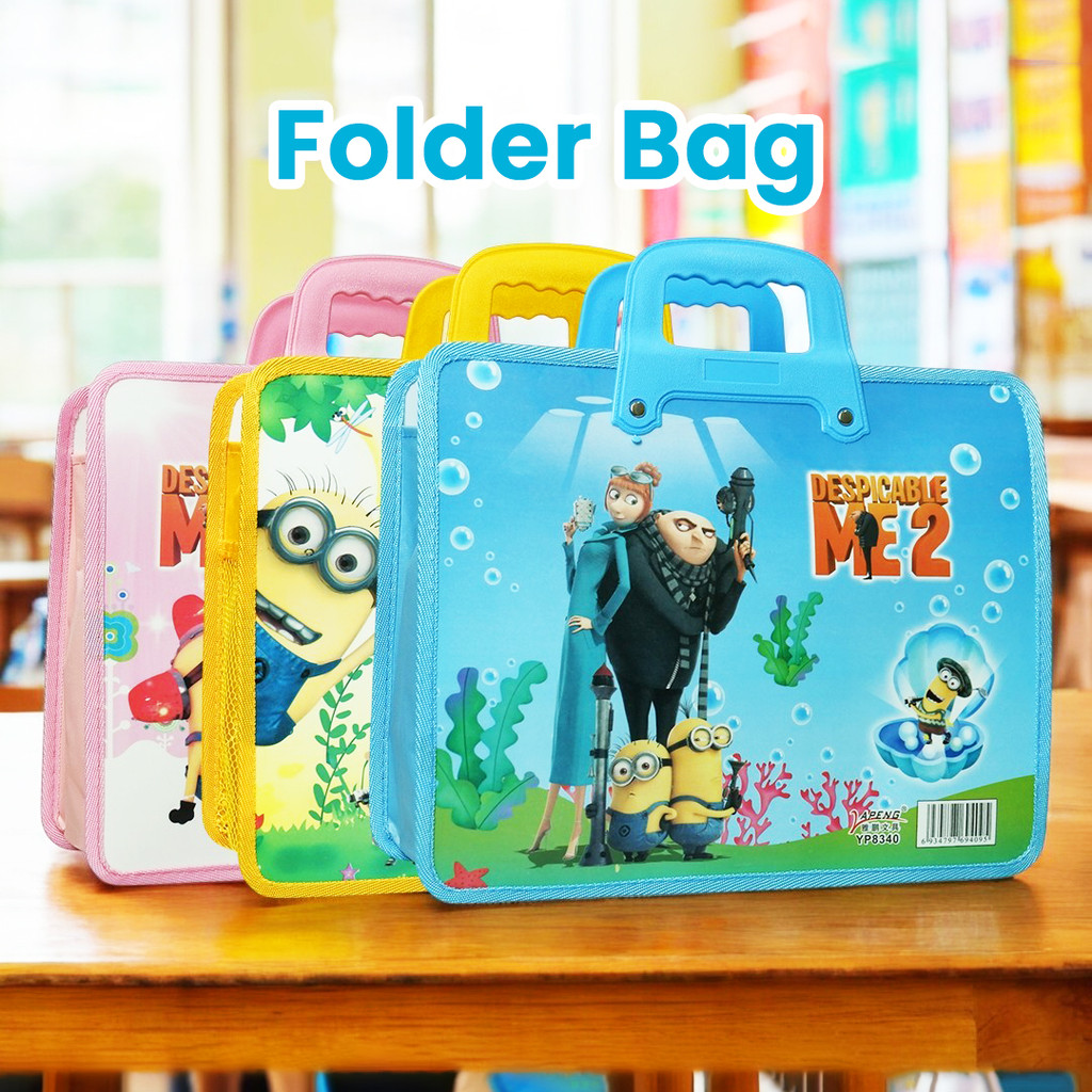 

Map Jinjing / Tas Tenteng Les / Map Mika Printing Minion YP8340